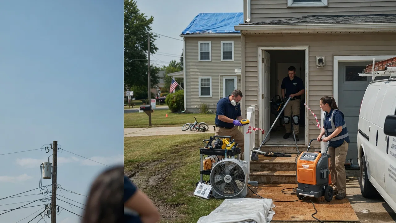 Water Damage Repair in Highland Village, TX near me